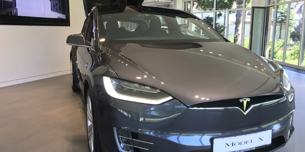 Tesla Model X Probefahrt
